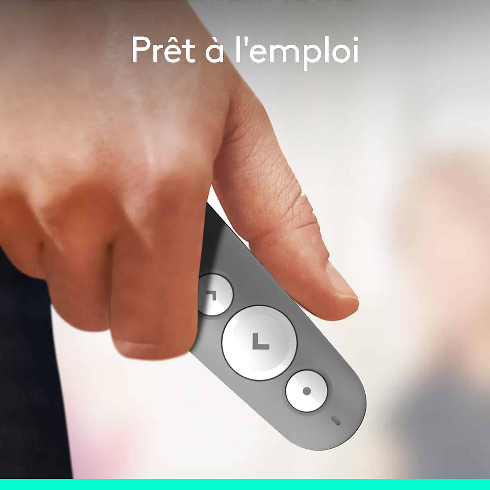 LOGITECH LASER POINTER R500S GRIS